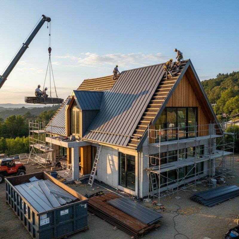 Steel Roof Replacement